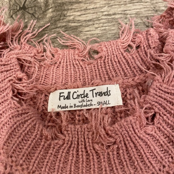 Distressed Junior Sweater - Picture 3 of 6